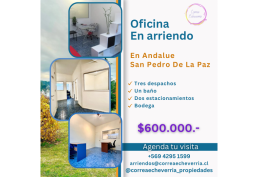 Oficina en arriendo, Andalue San Pedro de La paz