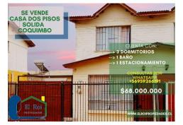 SE VENDE CASA DE 2 PISOS SOLIDA EN COQUIMBO