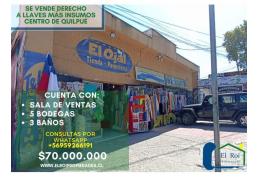 SE VENDE DERECHO A LLAVES C/ INSUMOS LOCAL EL OJAL