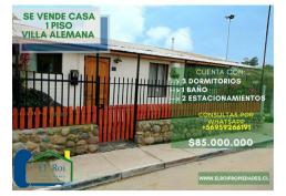 CASA 1 PISO EN VENTA | VILLA ALEMANA