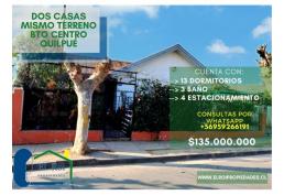 PROPIEDAD CON DOS CASAS EN VENTA | QUILPUÉ