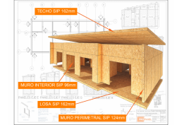 Casa nueva por terminar en parcela 1/2 hectarea