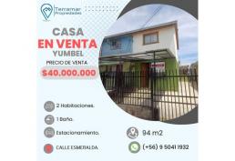 VIVE LA TRANQUILIDAD DE YUMBEL, CASA EN VENTA