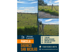 Hermosa parcela de 7900m2 en Dadinco - San Nicolás