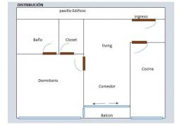 Vendo departamento en Santiago Catedral con Teatinos