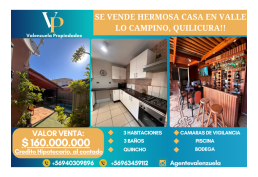 Casa en venta Quilicura