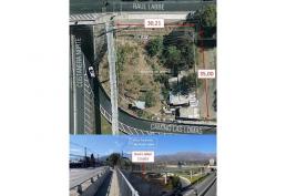 Terreno con cabida para 20 departamentos en La Dehesa. Lo Barnechea.