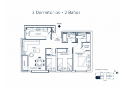 VIVE FRENTE AL MAR! 3D/2B/77,3 m2