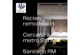 Dpto dúplex 2d-2b-110mt2 cerca metro Sta Ana Santiago RM