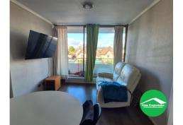 Departamento amplia terraza, 2 dormitorios, estacionamiento