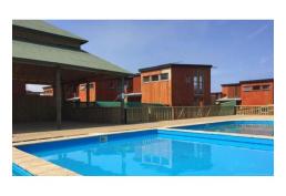 En venta Cabaña amoblada con salida a la playa