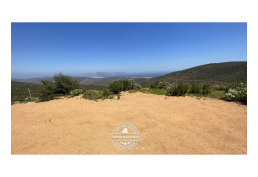 VENDE PARCELA CON VISTA AL MAR EN ALTO HUAQUEN