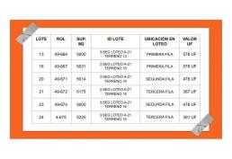 Terrenos en PUNTA DE CHOROS, 5000 m2 con rol propio