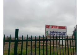 ARRIENDO TERRENO