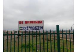 ARRIENDO TERRENO