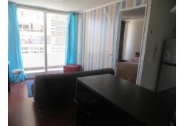 Arriendo AÑO CORRIDO Dpto 2d-1b-45mt2 amoblado cerca Hosp Fricke Viña del Mar