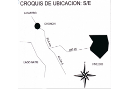 Chiloé Chonchi: parcela 5.400 m2 documentos OK