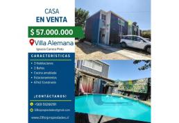 CASA DE DOS PISOS EN RECINTO CERRADO