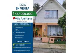 Amplia casa de dos pisos en condominio – Villa Alemana