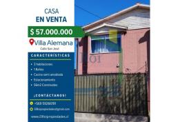 Casa de Dos Pisos con Amplio Patio