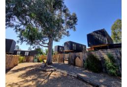 Casa container en arriendo, entorno natural, Los Pinos, Reñaca