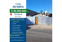 Casa con amlpio Patio – Rodelillo, Valparaíso