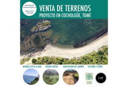 Terreno con espectacular vista al mar en Cocholgüe Tomé.